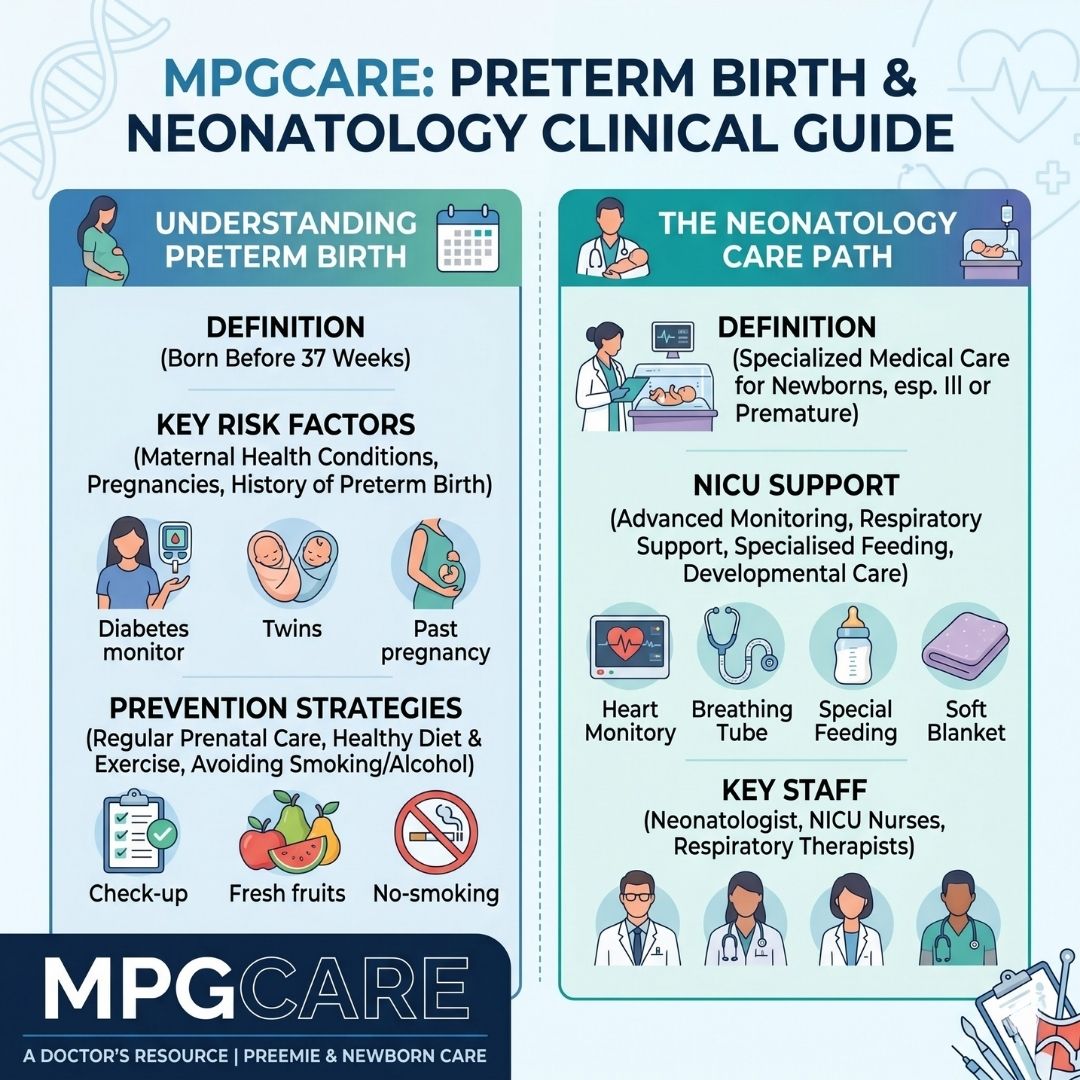 Premature baby lung development